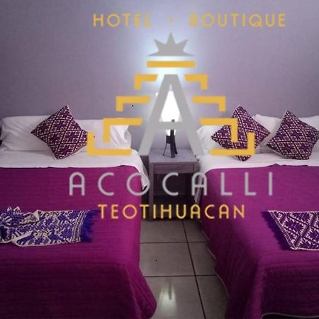 Hotel Boutique Acocalli San Juan Teotihuacán Buitenkant foto
